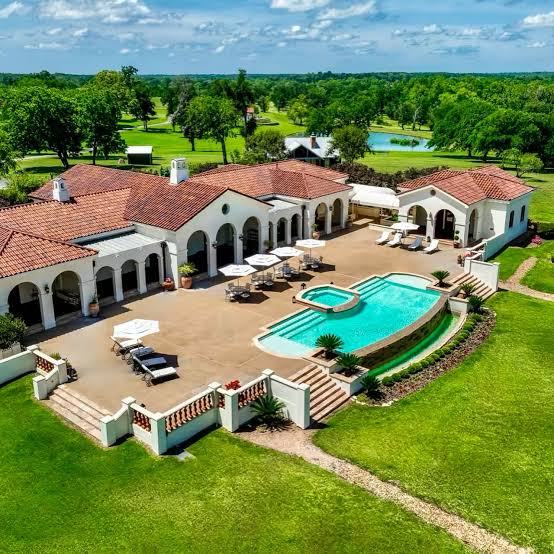 Reunion venue aerial view