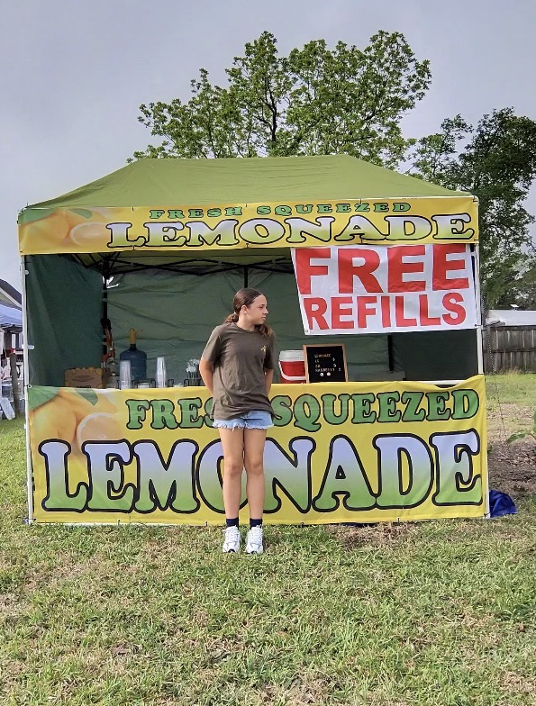 Lemonade stand at the reunion