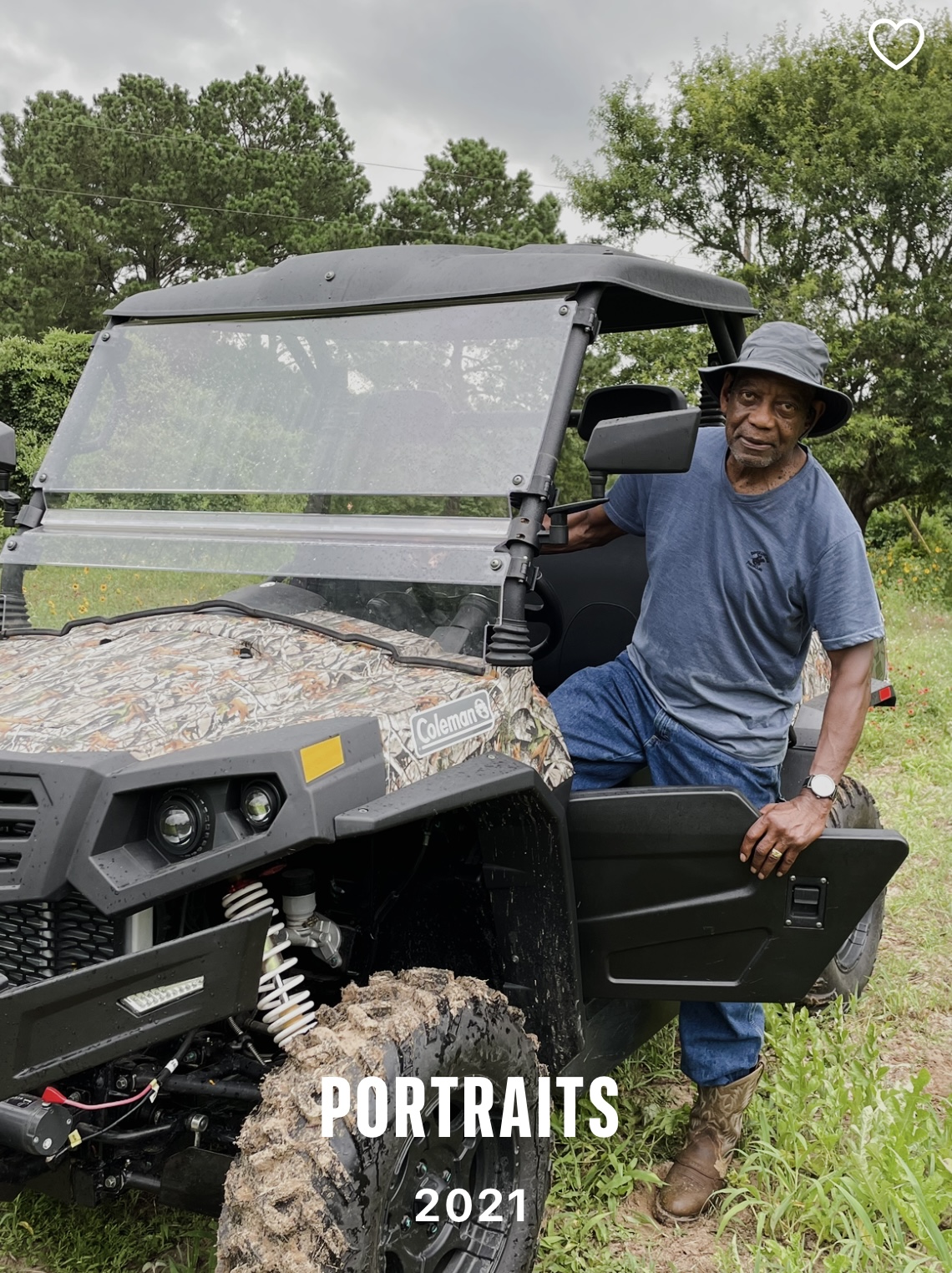 Portrait by the ATV